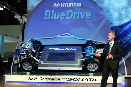 Hyundai финишной прямой производства гибридных автомобилей